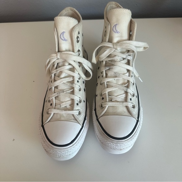 CONVERSE Star Crystal High Top Sneaker - Picture 5 of 8